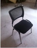 西安办公椅子会议椅四脚网布椅新闻椅 培训椅子 办公椅子 职员椅