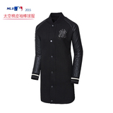 香港专柜代购MLB中长款棒球服女韩版修身太空棉风衣外套秋冬新品