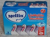 意大利原装 Mellin美林婴儿辅食肉松 火鸡肉松精华粉 4M+ 10g单瓶