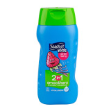 美国原装Suave KIDS 无泪儿童洗发水护发素2合1 草莓味 355ml