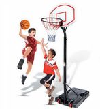 高档室内投篮玩具  家用儿童篮球架 铁筐可升降支架 可移动篮球框