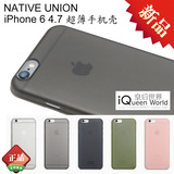 正品 Native Union iPhone6s plus 苹果超薄半透明手机壳 保护套
