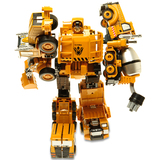 得意变形战神金刚合金工程汽车大力神变型儿童玩具机器人六一礼物