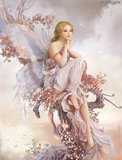 新款包邮精准印花dmc十字绣正品 客厅卧室油画 蝴蝶仙子 天使精灵