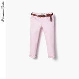 [转卖]春夏特惠 Massimo Dutti 女童 刺绣五口袋裤 05002026902