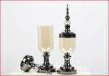 圆球花瓶法式餐桌美式样板间客厅装饰品摆件台面花瓶欧式玻璃花瓶