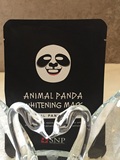 100%韩国正品直邮SNP动物熊猫美白保湿面膜 套装10片/盒
