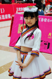 新款六一民族幼儿童舞蹈衣服表演出服装少儿藏族头饰藏服女童套裙