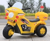 电摩批发充电儿童电动电瓶摩托车可骑可坐宝宝小孩三轮车四轮车