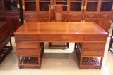 红木家具办公桌实木书桌中式老板桌写字台1.6米/1.8米明式花梨木