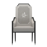新中式餐椅 个性设计师家具 餐厅餐厅 酒楼包厢椅子