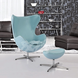个性创意鸡蛋椅 Egg chair 现代创意休闲椅子 时尚转椅 宜家风格