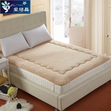 秋冬加厚羊羔绒保暖厚床垫学生床0.9m单双人床褥子1米1.51.8m床垫
