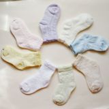 儿童夏季婴儿网眼袜全棉透气袜子男女宝宝夏天超薄棉袜1-3岁