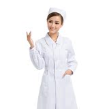 白色医用护士服长袖半袖加厚男女四季工作服护士裤护士帽包邮