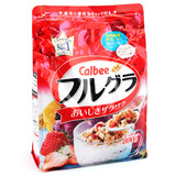 香港代购日本进口食品Calbee卡乐B麦片水果仁谷物营养早餐1袋包邮