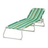 小兔北京宜家ikea正品代购哈莫沙滩午休休闲躺椅可折叠绿色,条纹