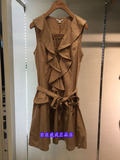 eland 女装 专柜正品代购 12年 修身连衣裙EEOW22402C