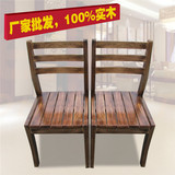 实木餐椅 简约餐桌椅餐厅吃饭家用木质椅子实木靠背椅凳子木头椅