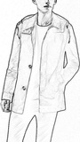 英国代购 巴宝莉 burberry 男装 可拆式连衣帽面料夹克 39637791