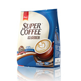 【天猫超市】Super/超级速溶咖啡拿铁泡沫咖啡袋装3合1 12.5g*30s