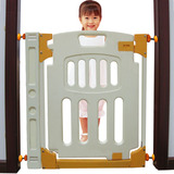 智慧兔儿童婴儿安全门栏宝宝楼梯防护栏宠物狗隔离门栅栏门口栏杆