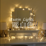 LED彩灯闪灯串灯 圣诞节房间圣诞树装饰  满天星 10米100灯星星灯