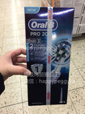 德国代购 博朗欧乐B/oral-b 3D充电式电动牙刷PRO2000 D20