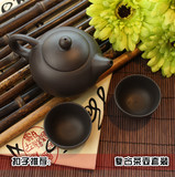 茶壶套装  网店拍摄紫砂壶 拍照道具 带杯子茶壶摆设背景