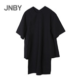 JNBY/江南布衣商场同款夏时尚大气不规则连衣裙5G351045
