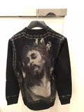 巴黎代购 GVC纪梵希卫衣2016新款耶稣印花圆领长袖男女同款卫衣