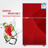 联保家用双门冰箱SANCHENG/BCD-102L冷冻冷藏静音大容量小电冰箱