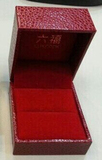 专柜正品首饰盒六福珠宝戒指盒正版