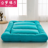 超厚榻榻米床垫床褥子海绵可折叠地铺睡垫被经济型双人1.5m1.8米