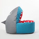 休闲小沙发豆袋儿童卡通布艺鲨鱼懒人沙发创意单人可爱榻榻米椅床