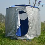 新款钓鱼伞2米铝加固网纱窗透气全围裙万向防晒帐篷垂钓伞