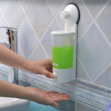 吸盘浴室洗手液瓶子乳液瓶厨房皂液器瓶壁挂按压瓶洗发水分装瓶