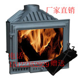 厂家直销嵌入式真火壁炉别墅燃木壁炉 欧式暖壁炉 独立式真火壁炉
