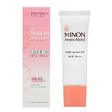 日本代购MINON敏感肌肤孕妇可用9种氨基酸防晒乳液25g spf47