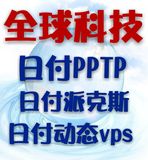 日付动态VPS服务器电脑手机pptp服务器SDSL动态拨号服务器