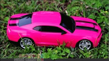 粉红色充电动方向盘RC遥控车儿童迷你玩具赛车小轿车女孩遥控汽车