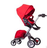新款直邮Stokke2014V4高景观折叠婴儿车 婴儿推车 避震可坐可躺