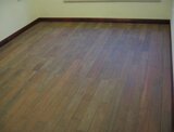 二手木地板 全实木地板 打磨好的素板 重蚁木 铺好上木蜡油或者漆