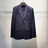 ZIOZIA 韩国代购 16春款混藏青色羊毛商务婚礼西服套装CAW1SB1203