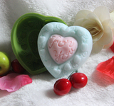 手工皂模具for you心形硅胶模具蛋糕diy冷制皂香皂肥皂精油皂模具