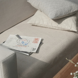 亚麻棉加厚提花色织之字纹高档沙发布骨纹日式现代简约宜家沙发垫