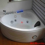 三角浴缸/亚克力小弧扇形浴缸浴盆/独立式恒温按摩浴缸0.8-1.7米