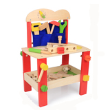 幼儿园早教经典木制玩具工具台工具椅鲁班椅儿童拼装组合玩具益智