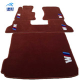 津彩汽车地毯适用于路虎奔驰宝马宾利保时捷水洗脚垫羊毛可水洗
