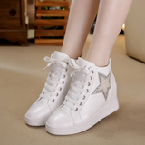 15白色高帮鞋16春秋季女士板鞋17内增高18韩版学生休闲运动鞋女鞋